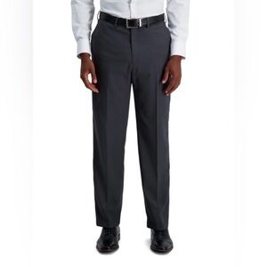Haggar Men's Dress Pants in Charcoal